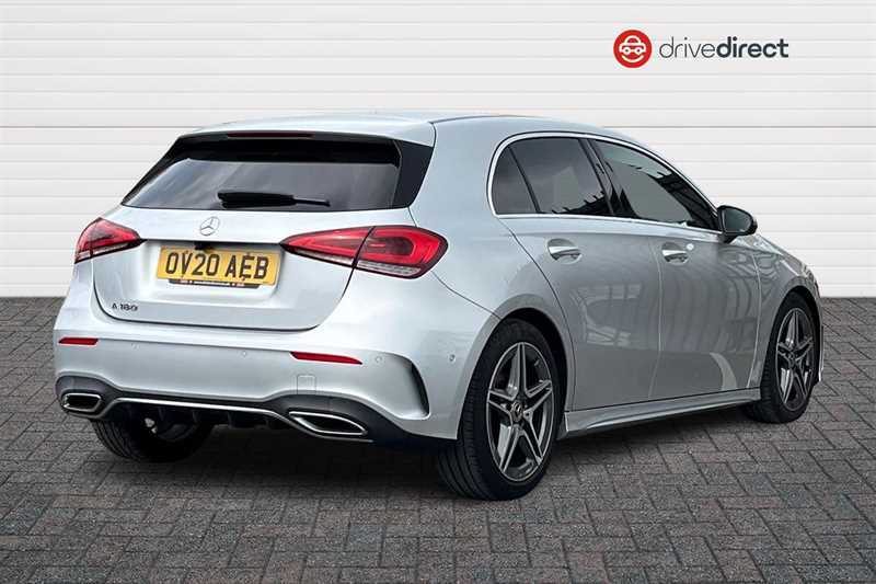 Mercedes-Benz A Class 1.3 A180 Amg Line Executive Hatchback OV20AEB Silver #3