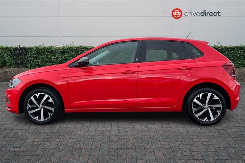 Volkswagen Polo 1.0 Beats Hatchback Euro 6 Ss WD18WEX Red #6