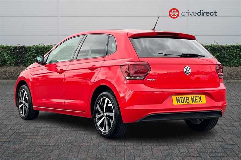 Volkswagen Polo 1.0 Beats Hatchback Euro 6 Ss WD18WEX Red #5