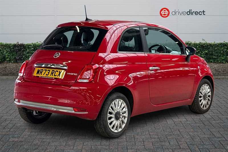 Fiat 500 1.0 Mhev Hatchback Euro 6 Ss WR73RCX Red #3