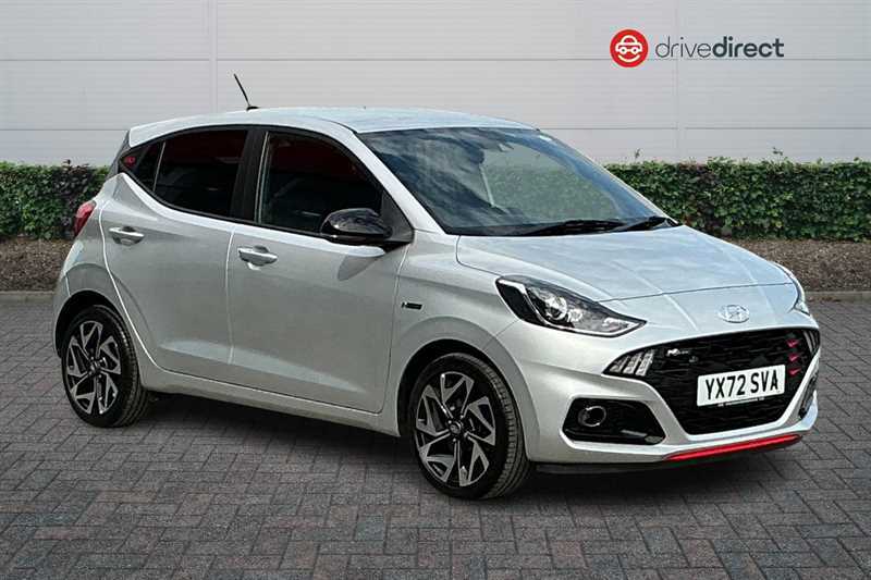 Hyundai I10 1.0 T-gdi N Line Hatchback Euro Silver