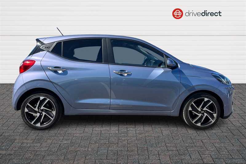Hyundai I10 1.2 Premium Hatchback Euro 6 Ss YY75GVG Blue #2