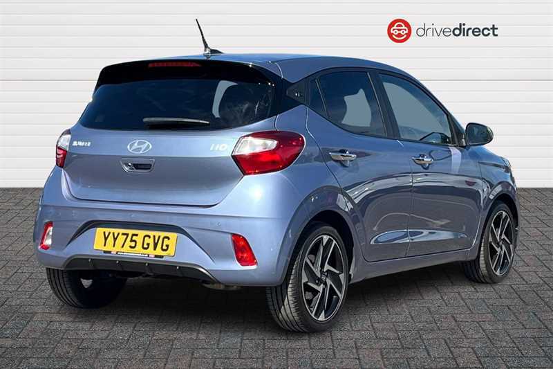 Hyundai I10 1.2 Premium Hatchback Euro 6 Ss YY75GVG Blue #3