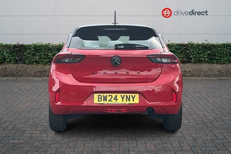 Vauxhall Corsa 1.2 Turbo Yes Hatchback Euro 6 BW24YNY Red #4
