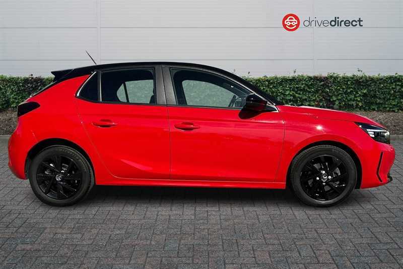 Vauxhall Corsa 1.2 Turbo Yes Hatchback Euro 6 BW24YNY Red #2