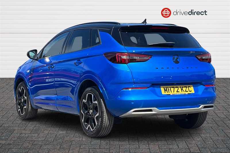 Vauxhall Grandland 1.2 Turbo Ultimate Suv Euro 6 S MH72KZC Blue #5