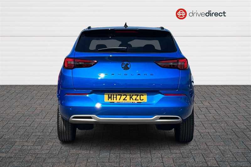 Vauxhall Grandland 1.2 Turbo Ultimate Suv Euro 6 S MH72KZC Blue #4