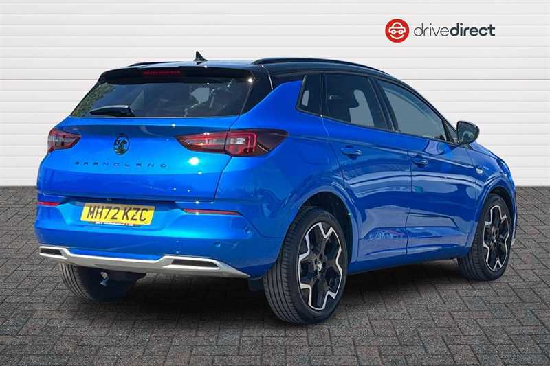 Vauxhall Grandland 1.2 Turbo Ultimate Suv Euro 6 S MH72KZC Blue #3
