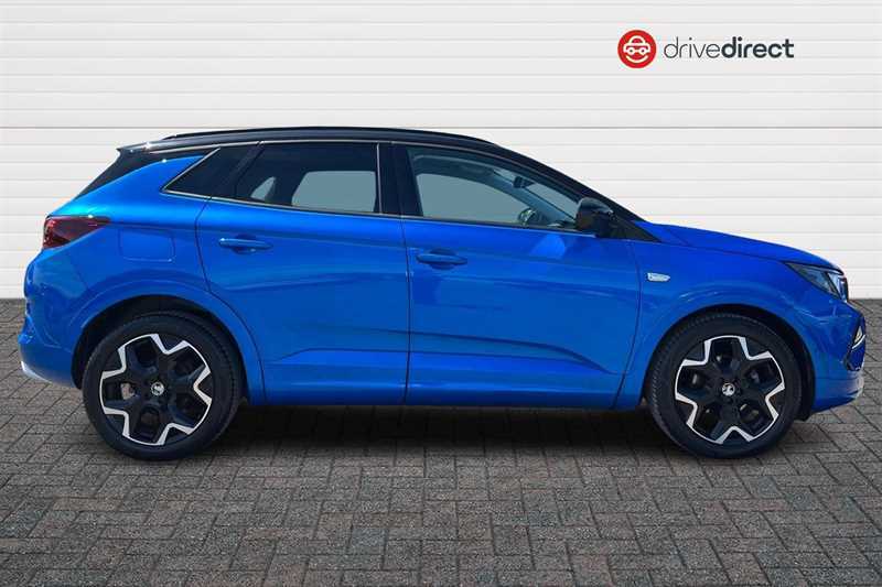 Vauxhall Grandland 1.2 Turbo Ultimate Suv Euro 6 S MH72KZC Blue #2