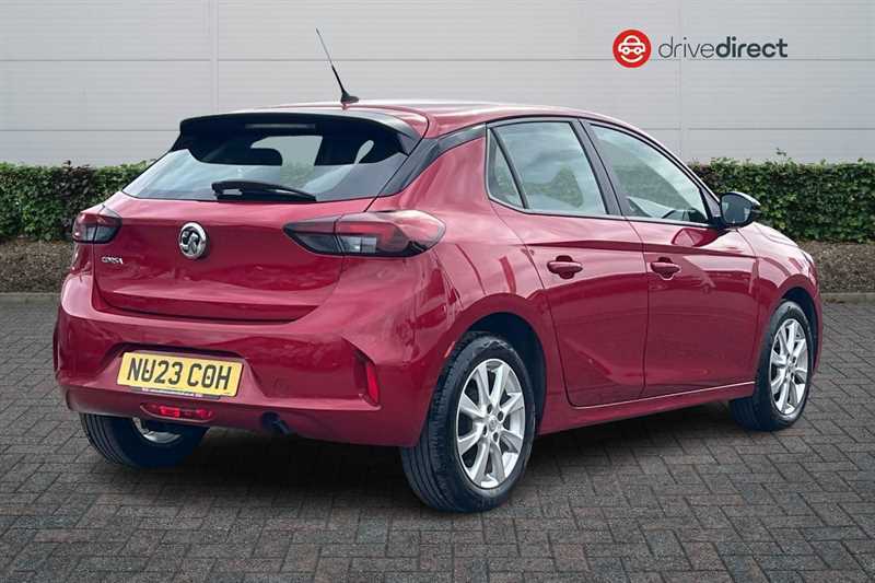 Vauxhall Corsa 1.2 Design Hatchback Euro 6 75 NU23COH Red #3