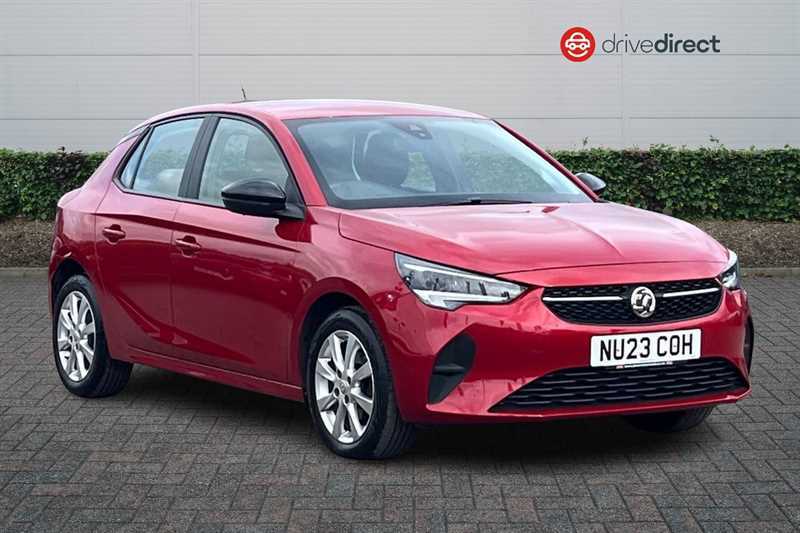 Vauxhall Corsa 1.2 Design Hatchback Euro 6 75 Red