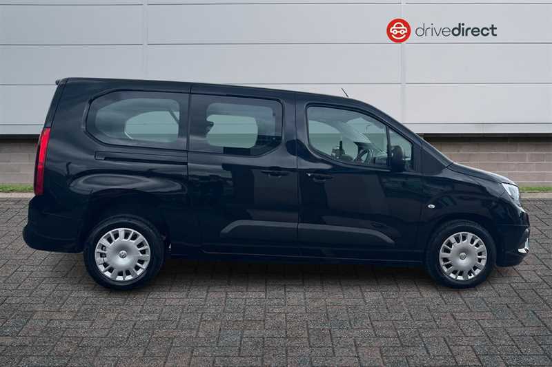 Vauxhall Combo Life 1.2 Turbo Edition XL Mpv Euro 6 PJ71MEV Black #2