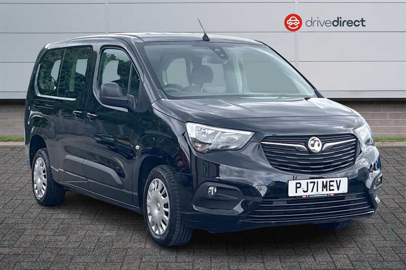 Vauxhall Combo Life 1.2 Turbo Edition XL Mpv Euro 6 Black