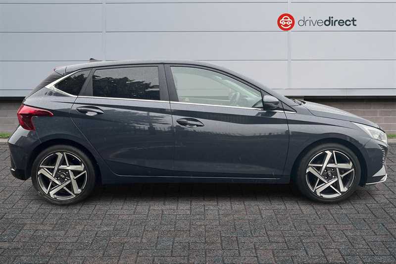 Hyundai I20 1.0 T-gdi Premium Hatchback Euro PL74OYC Grey #2