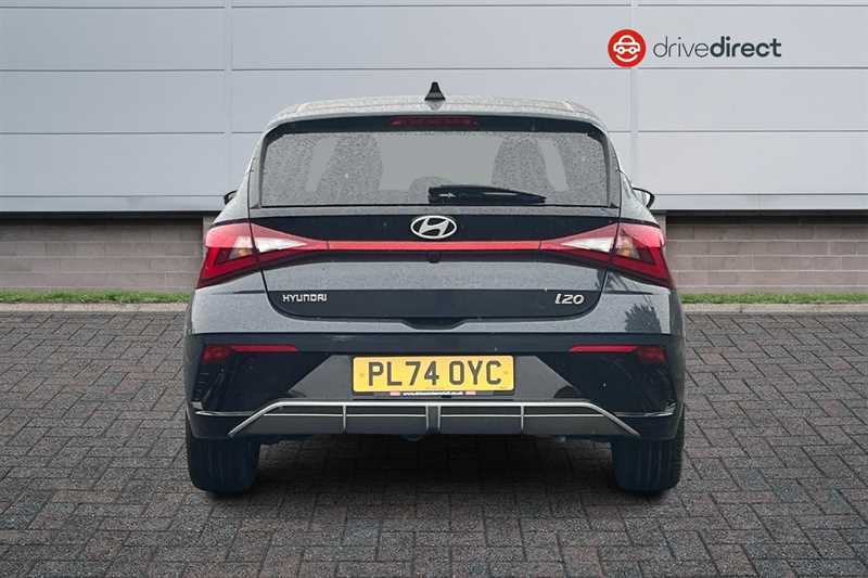 Hyundai I20 1.0 T-gdi Premium Hatchback Euro PL74OYC Grey #4