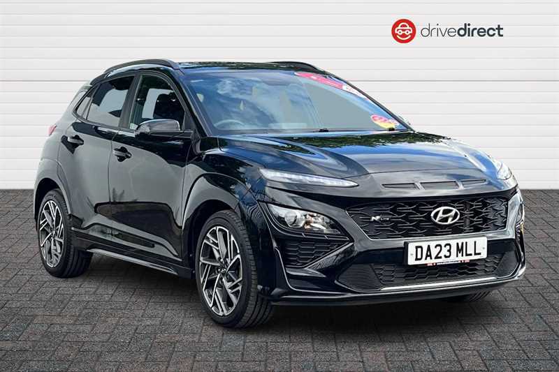 Hyundai Kona 1.0 T-gdi Mhev N Line Suv Hybrid Black