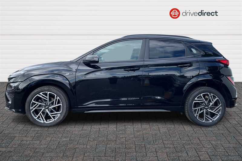 Hyundai Kona 1.0 T-gdi Mhev N Line Suv Hybrid DA23MLL Black #6