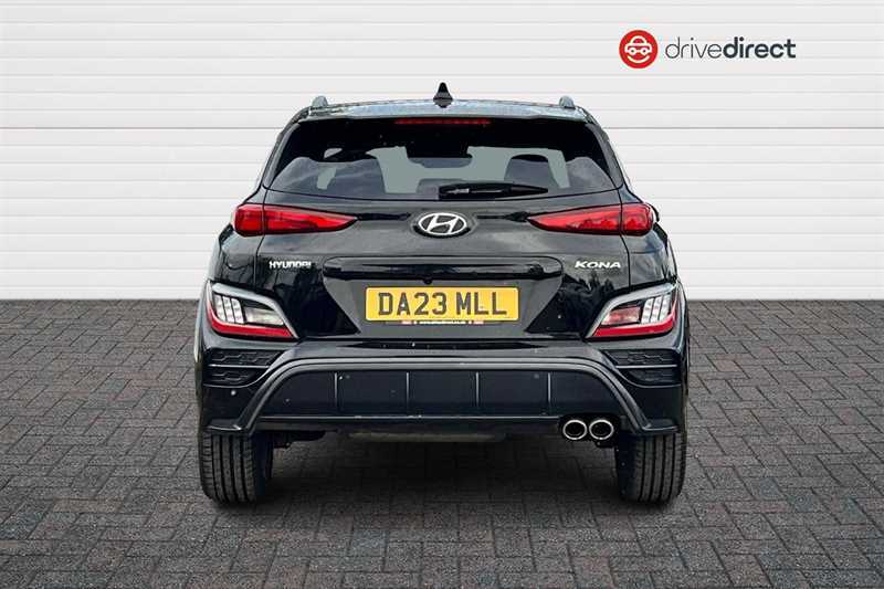 Hyundai Kona 1.0 T-gdi Mhev N Line Suv Hybrid DA23MLL Black #4