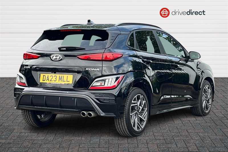 Hyundai Kona 1.0 T-gdi Mhev N Line Suv Hybrid DA23MLL Black #3