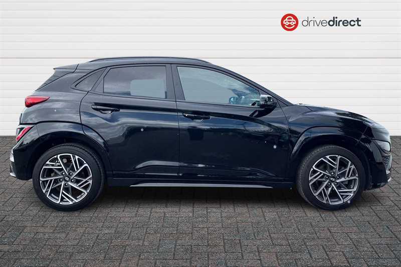 Hyundai Kona 1.0 T-gdi Mhev N Line Suv Hybrid DA23MLL Black #2