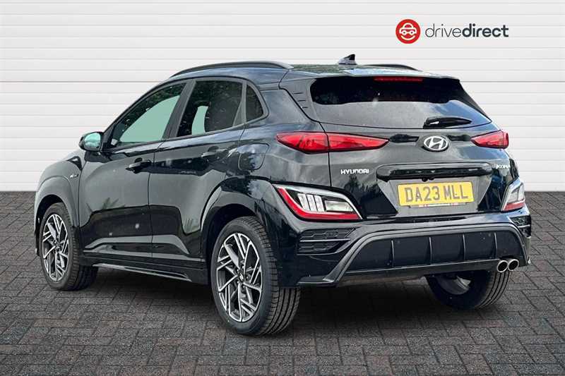 Hyundai Kona 1.0 T-gdi Mhev N Line Suv Hybrid DA23MLL Black #5