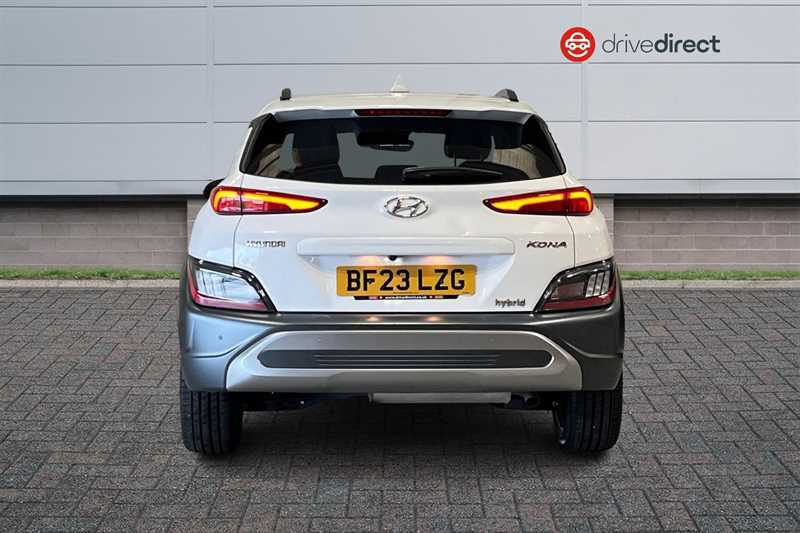 Hyundai Kona 1.6 H-gdi Premium Suv Hybrid Dct Euro 6 BF23LZG White #4