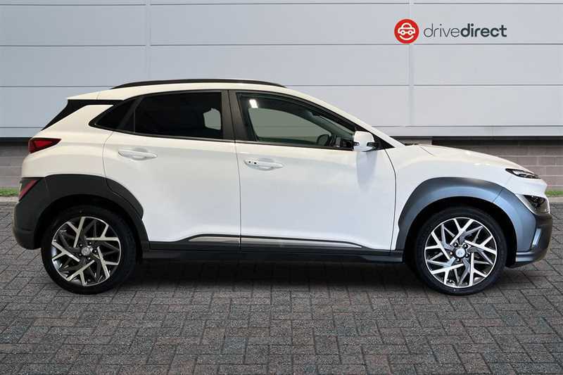 Hyundai Kona 1.6 H-gdi Premium Suv Hybrid Dct Euro 6 BF23LZG White #2