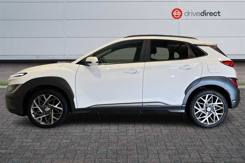 Hyundai Kona 1.6 H-gdi Premium Suv Hybrid Dct Euro 6 BF23LZG White #6