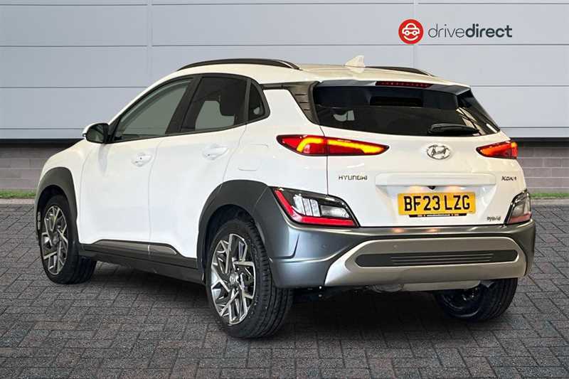 Hyundai Kona 1.6 H-gdi Premium Suv Hybrid Dct Euro 6 BF23LZG White #5