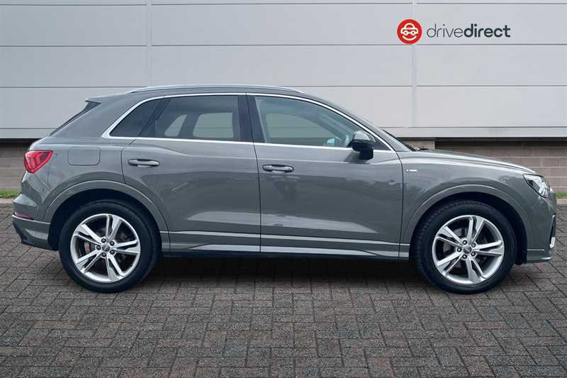 Audi Q3 2.0 Tdi 35 S Line Suv S Tronic Euro 6 FR19XBV Grey #2
