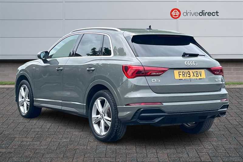 Audi Q3 2.0 Tdi 35 S Line Suv S Tronic Euro 6 FR19XBV Grey #5
