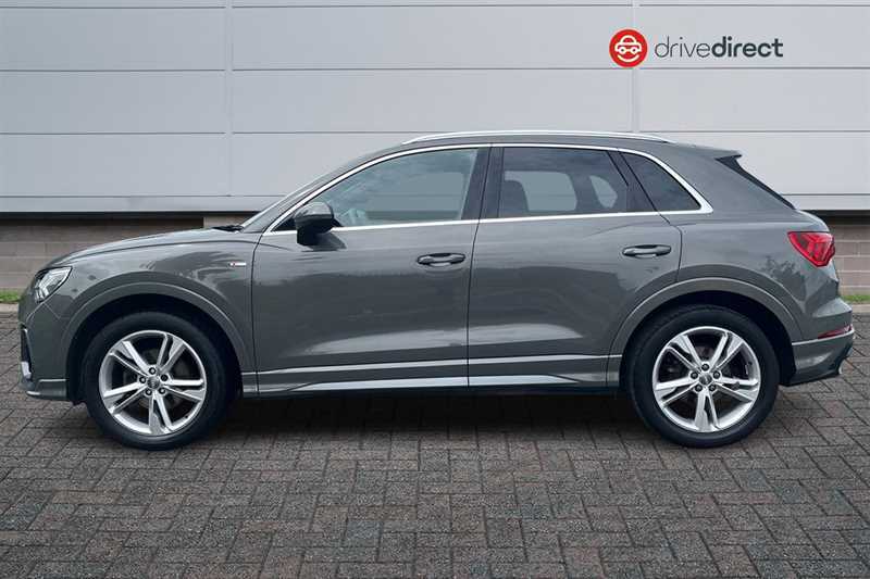 Audi Q3 2.0 Tdi 35 S Line Suv S Tronic Euro 6 FR19XBV Grey #6