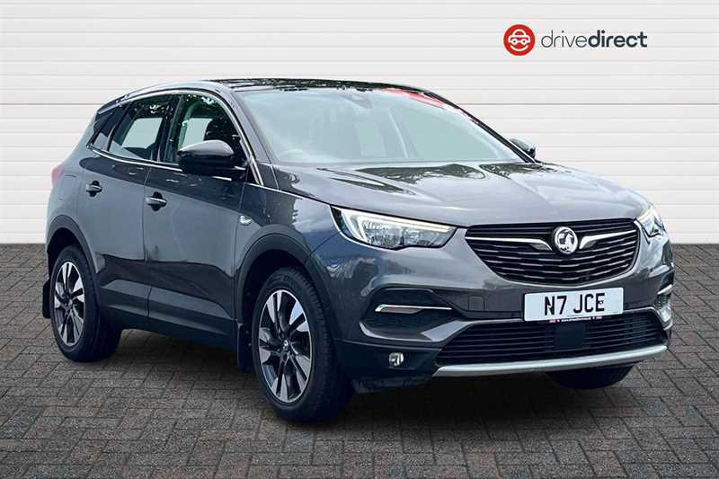 Vauxhall Grandland X 1.2 Turbo Gpf Sport Nav Suv Euro 6 Grey