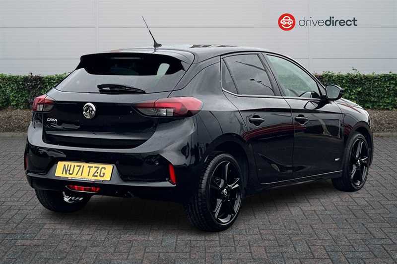 Vauxhall Corsa 1.2 Griffin Hatchback Euro 6 75 NU71TZG Black #3