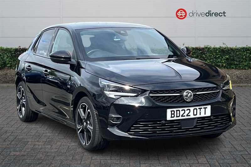 Vauxhall Corsa 1.2 Turbo Sri Edition Hatchback Black