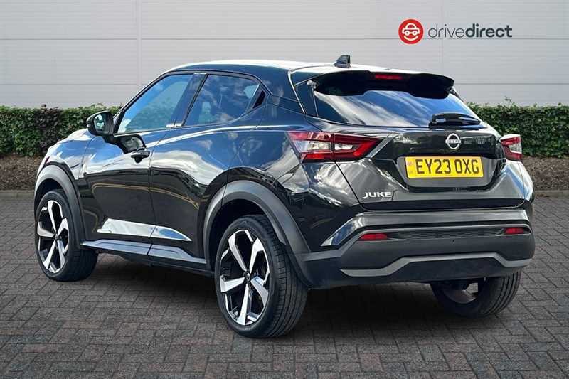 Nissan Juke 1.0 Dig-t Tekna Suv Euro 6 Ss EY23OXG Black #5