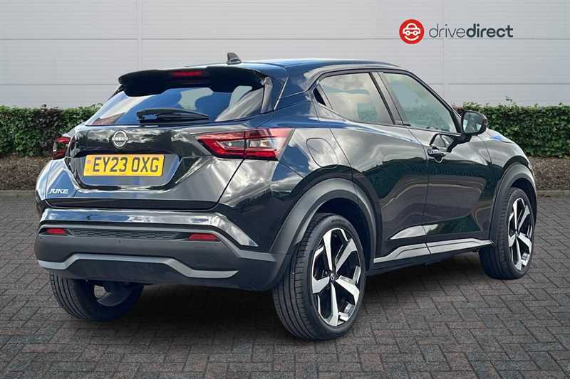 Nissan Juke 1.0 Dig-t Tekna Suv Euro 6 Ss EY23OXG Black #3