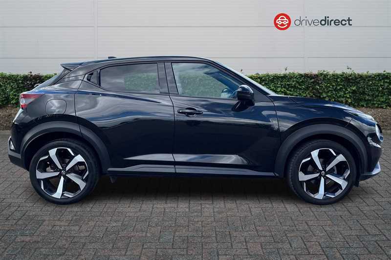 Nissan Juke 1.0 Dig-t Tekna Suv Euro 6 Ss EY23OXG Black #2
