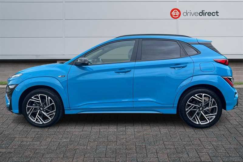 Hyundai Kona 1.0 T-gdi Mhev N Line Suv Hybrid FN23SVU Blue #6