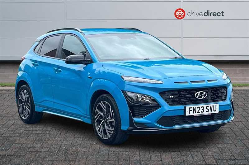 Hyundai Kona 1.0 T-gdi Mhev N Line Suv Hybrid Blue