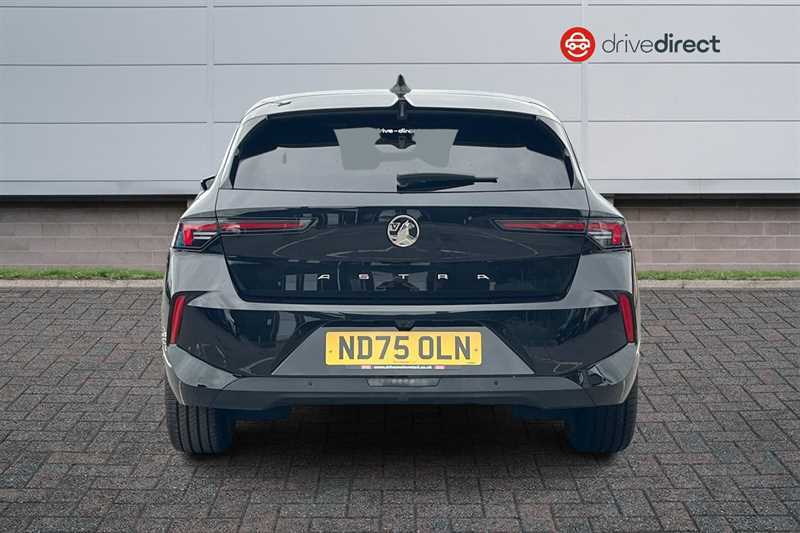 Vauxhall Astra 1.2 Turbo Griffin Hatchback Euro ND75OLN Black #4