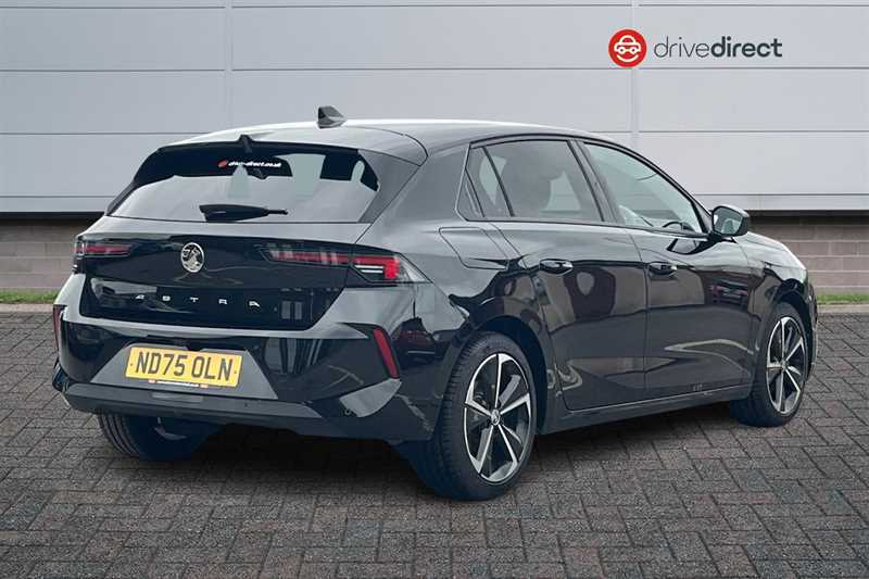 Vauxhall Astra 1.2 Turbo Griffin Hatchback Euro ND75OLN Black #3