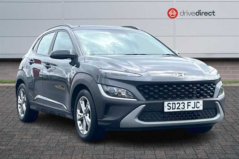 Hyundai Kona 1.0 T-gdi Mhev Se Connect Suv Hybrid Ma Grey