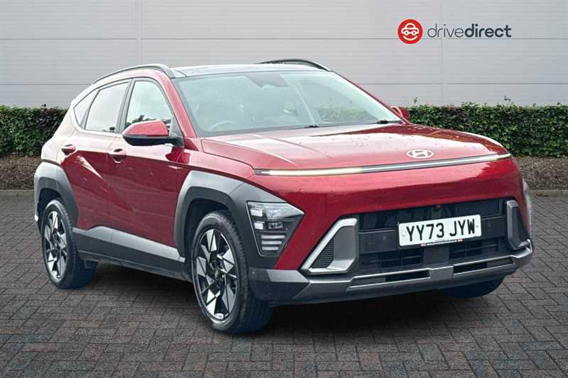 Hyundai Kona 1.6 H-gdi Ultimate Suv Hybrid Dct Euro Red