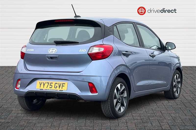 Hyundai I10 1.0 Advance Hatchback Euro 6 Ss YY75GVF Blue #3