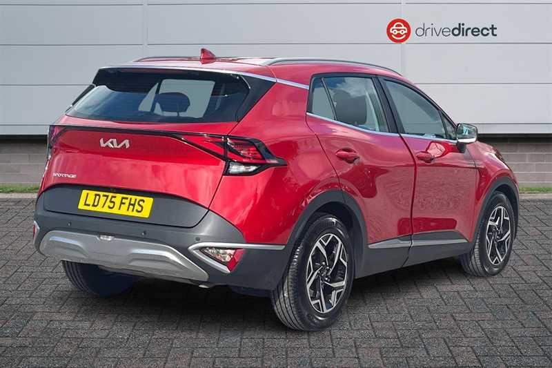 Kia Sportage 1.6 T-gdi Mhev 2 Suv Hybrid Euro LD75FHS Red #3