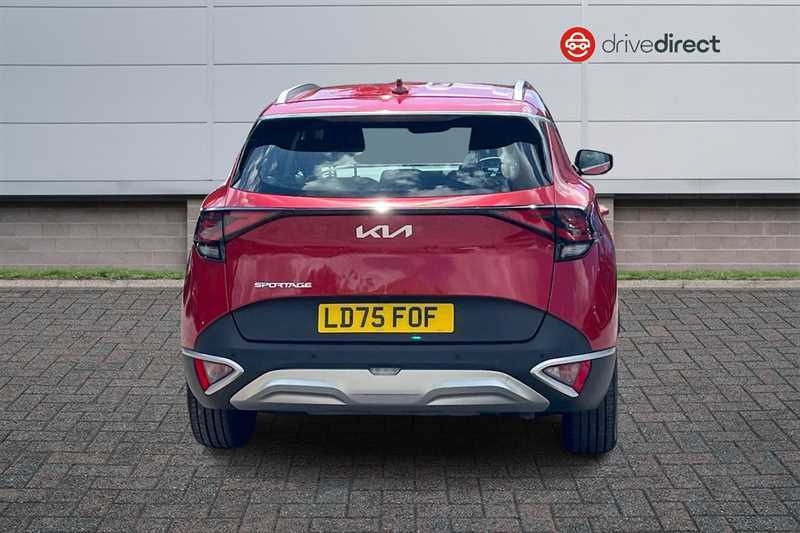 Kia Sportage 1.6 T-gdi Mhev 2 Suv Hybrid Euro LD75FOF Red #4