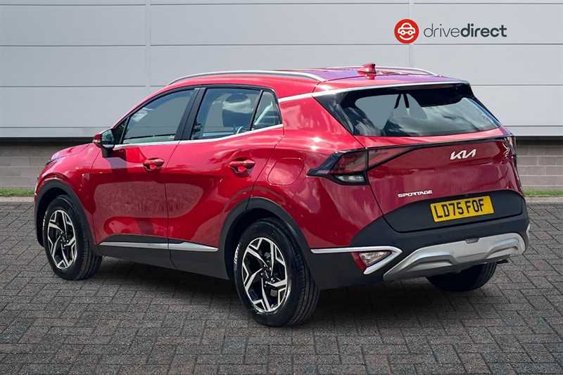 Kia Sportage 1.6 T-gdi Mhev 2 Suv Hybrid Euro LD75FOF Red #5