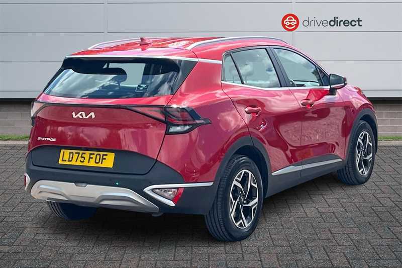 Kia Sportage 1.6 T-gdi Mhev 2 Suv Hybrid Euro LD75FOF Red #3