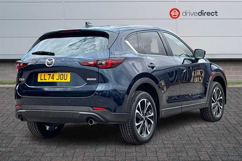 Mazda CX-5 2.0 E-skyactiv G Mhev Exclusive-line Suv Petro LL74JOU Blue #3